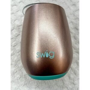 Swig Life 14oz insulated Stainless wine tumbler‎ Pewter new
